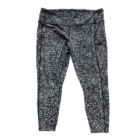 Lululemon Fast and Free High-Rise Tight in Venture Floral Alpine Size 20 - Picture 7 of 12